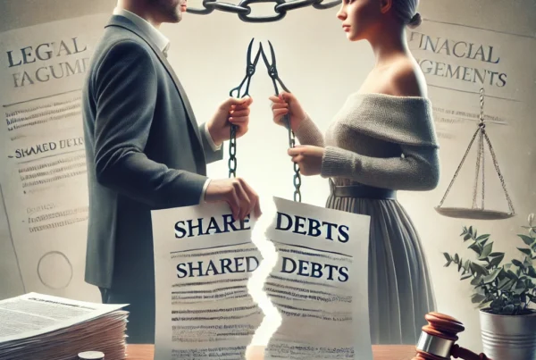 difendersi dai debiti durante il divorzio